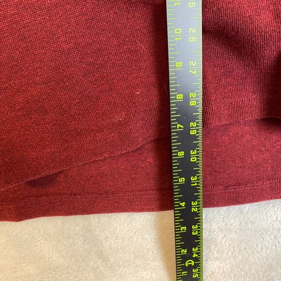 Duluth Trading Mens Henley Shirt Size 2XL Long Sleeve Casual Classic Red Slit - Picture 4 of 6